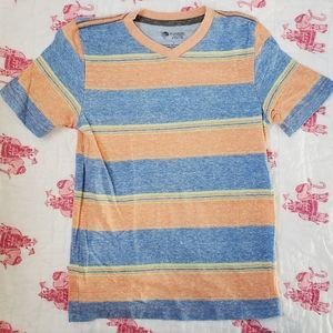 Tucker + Tate color striped v-neck t-shirt